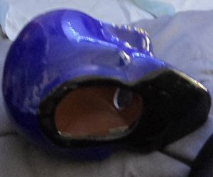 Golden State warrior's skeelten head