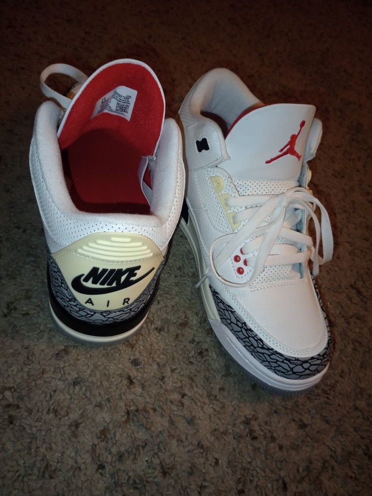 Reimagined Jordan 3 White Cement 