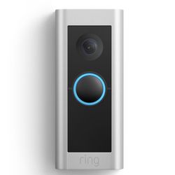Ring Video Doorbell 2  Interchangeable Faceplate  Silver Metal New   Please Check My Other Listings 