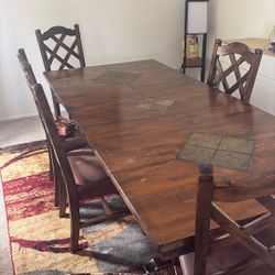 Table With Chairs 
