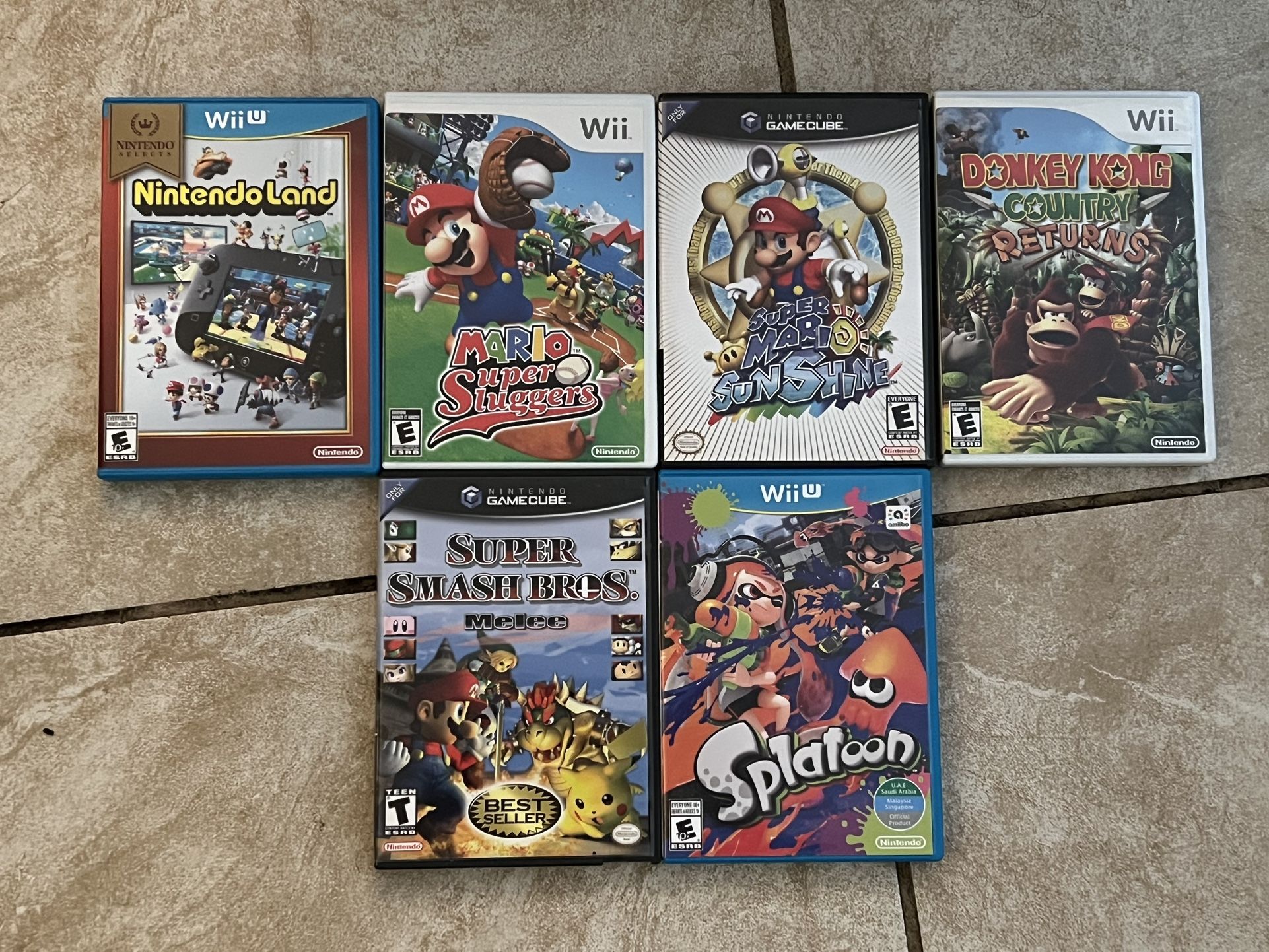 Video Games For GameCube, Wii U, & Wii