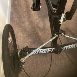 8S Street Strider elliptical bike with Stan