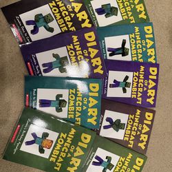 Diary Of A Minecraft Zombie Books 1-9