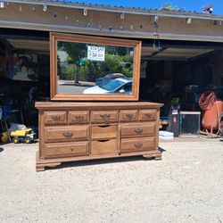 Sold Desser With 11 Drawers and MIRROR 