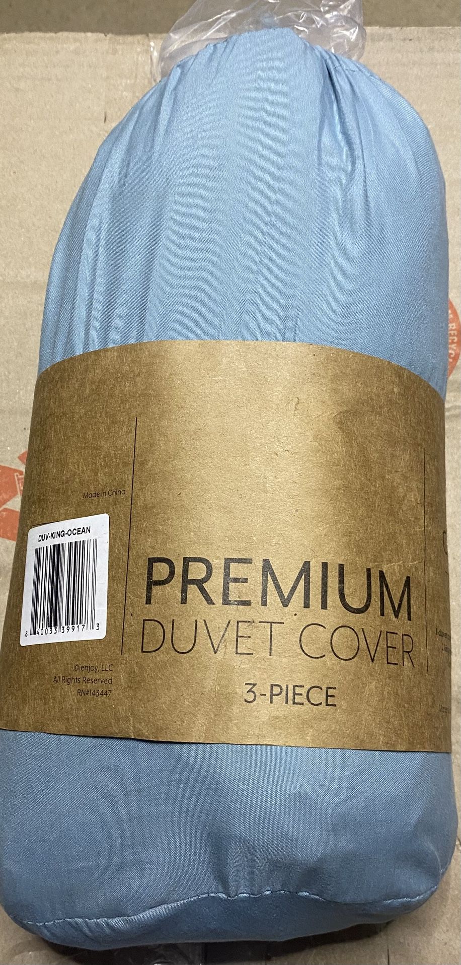 3-Piece King/California King Duvet Cover Set