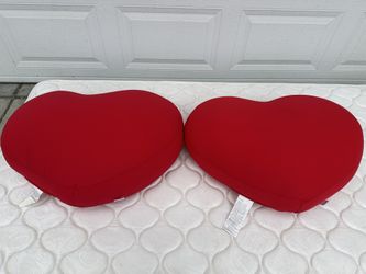 Two decorative soft pillows