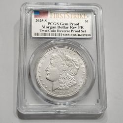2025-S REPLICA Morgan Dollar - Graded , Certified