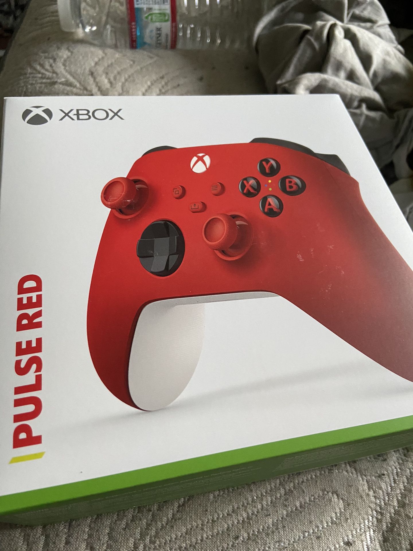 Red Wireless Xbox Controller 