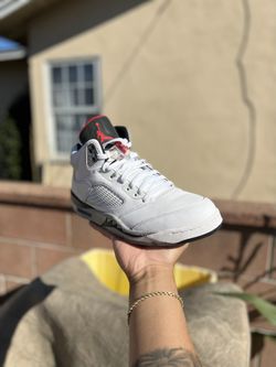 Jordan Retro 5 White Cement