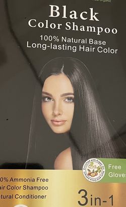 Herbish Color Hair Shampoo ( Black)