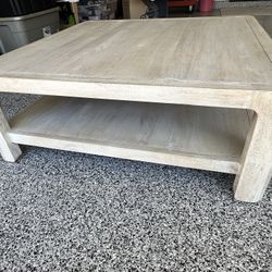 Pottery Barn Aptos Coffee Table