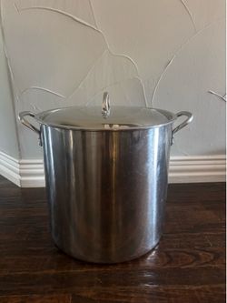 Stainless steel 6 gal pot
