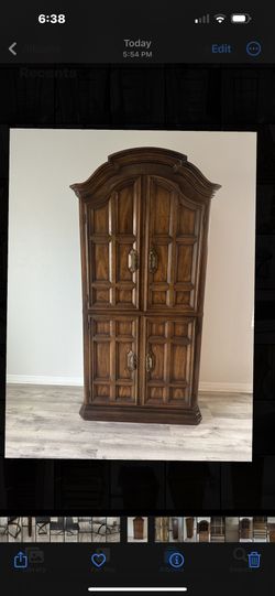 Drexel Talavera Vintage Armoire Chest