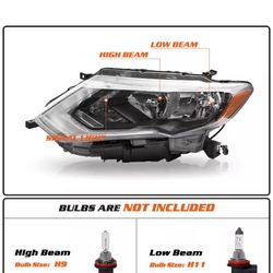 New 2016 Nissan Rouge Headlights