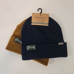 New Mens Two Pack Beanie Hat