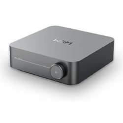 WiiM Amp Multiroom Streaming Amplifier | Compatible with AirPlay, Google Cast, Alexa | HDMI, Voice Control | Stream from Spotify, Amazon Music, Tidal