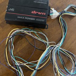 Jvc drvn 4 channel amplifier 400 w amp marine 