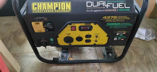 Champion3500 generator