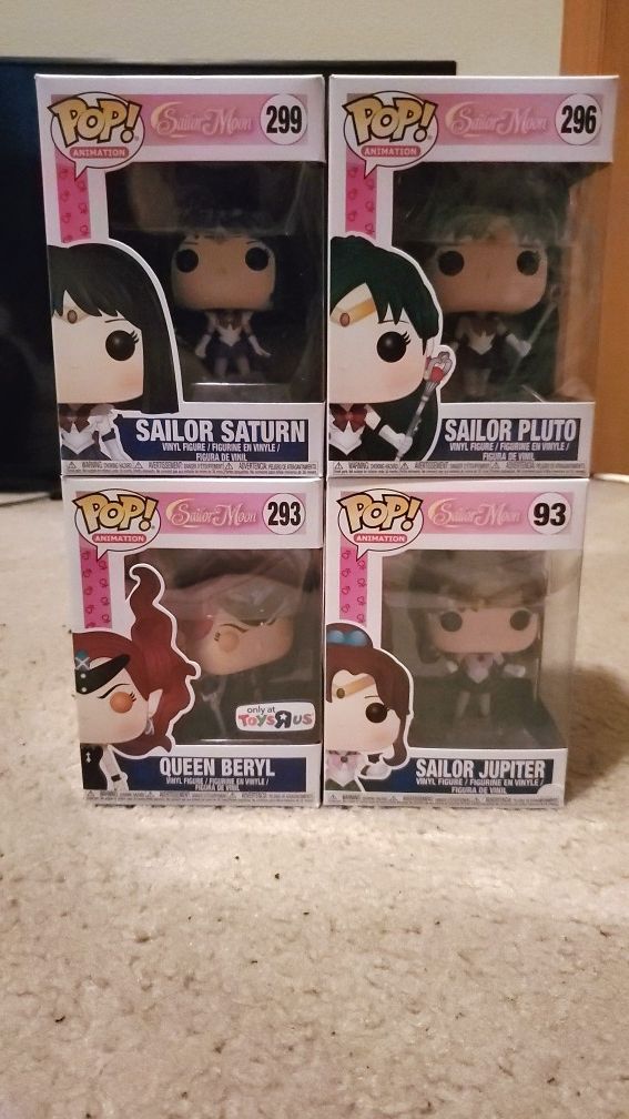 Sailor Moon Funko Pops