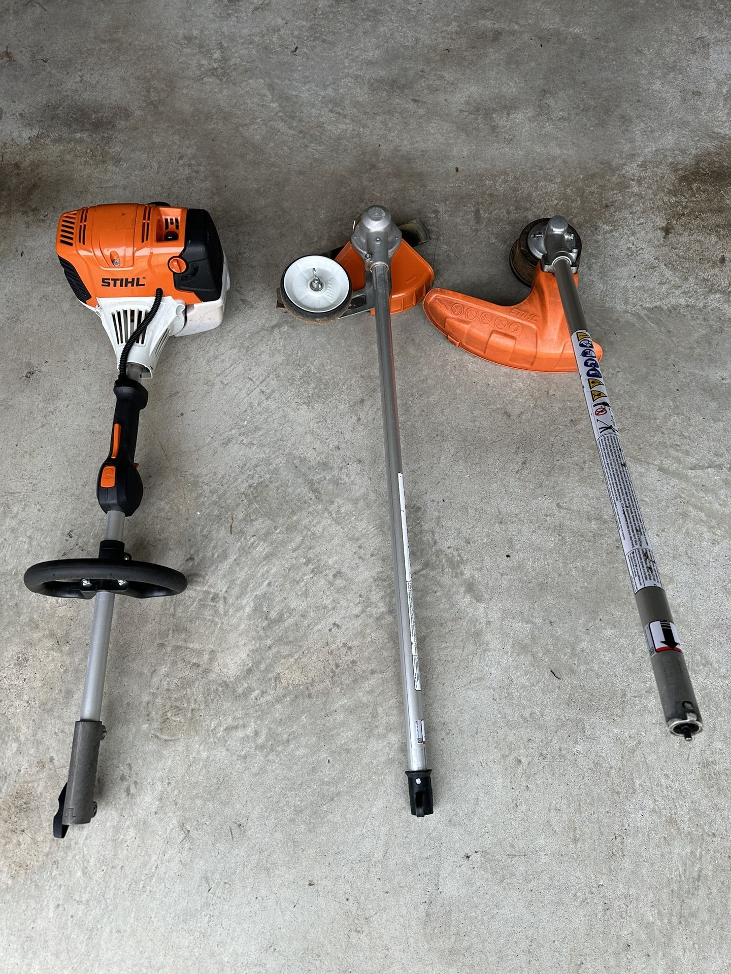 Stihl Km 91R With Edger And Trimmer