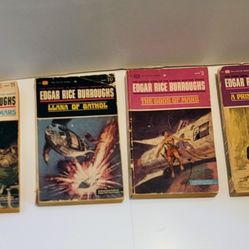 Vintage Sci-Fi Book Bundle – John Carter of Mars (4 Books)