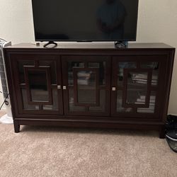 Cherry Tv Stand/cabinet 