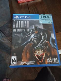 PS4 Batman the enemy within