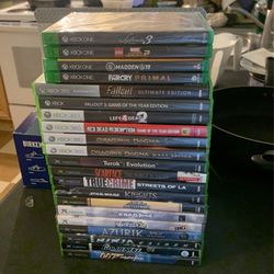 XBox 1,2,3 Gen Games Lot