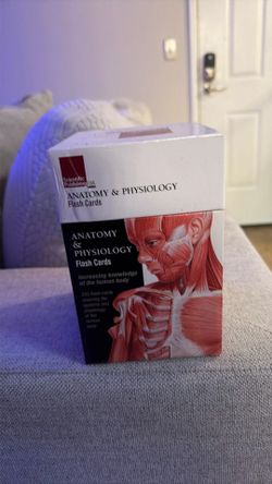 Antony & Physiology Flash Cards