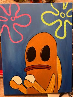 A SpongeBob character,