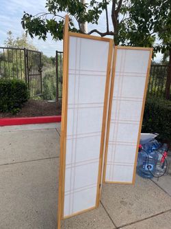 3-Panel Shoji Room Divider Screen