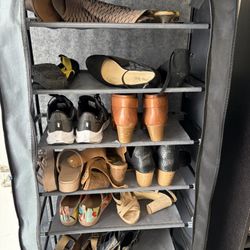 Lightweight Shoe Rack - Grey