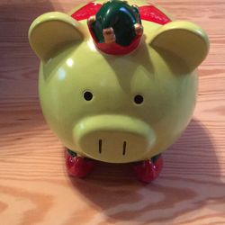 Elf piggy bank