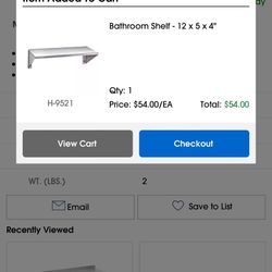 Shelf Stainless Steel 