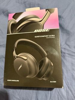 BOSE “QUIET COMFORT ULTRA” Headphones W/NOISE CANCELLING (GEN 2)