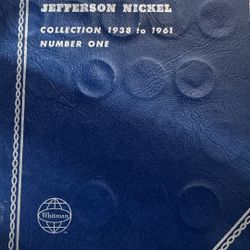 Jefferson Nickel 1938 - 2002 Includes Silver Quarters 