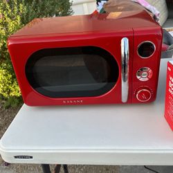 Red Microwave 