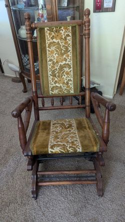 Antique Platform Rocking Chair