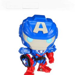 10" Funko POP! Captain America Jumbo: Marvel: Avengers Mech Strike 