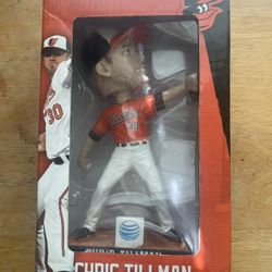 Chris Tillman Bobblehead Baltimore Orioles #30 Baseball  AT&T promo 7 1/2" tall