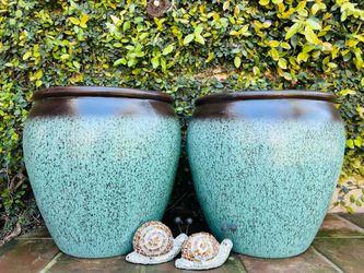 Set of 2 Extra Large Oaxaca Pot Planters
