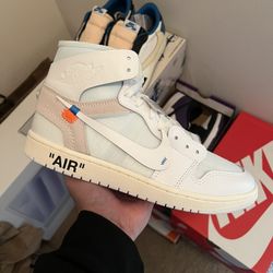 Brand New DS Nike Air Jordan 1 Off White O.G X V.A.A Size 9.5