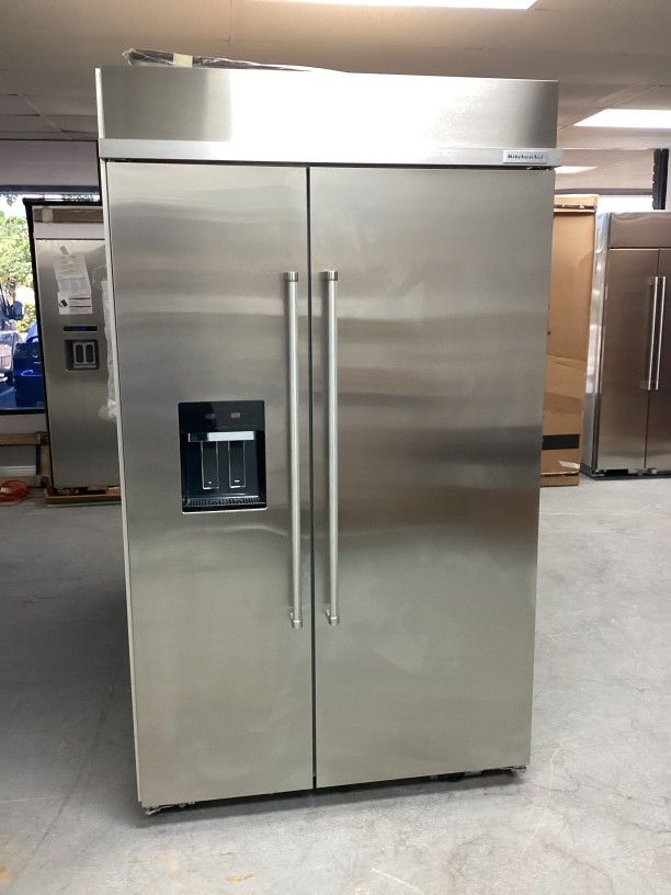 Kitchenaid Built-In Refrigerator Stainless steel Model KBSD708MSS00