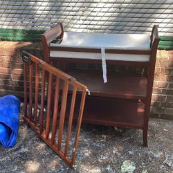Baby Gate And Changing Table