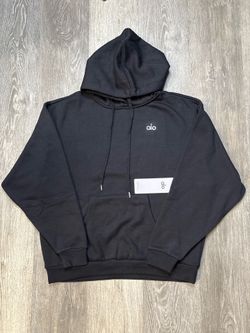 All black hoodie
