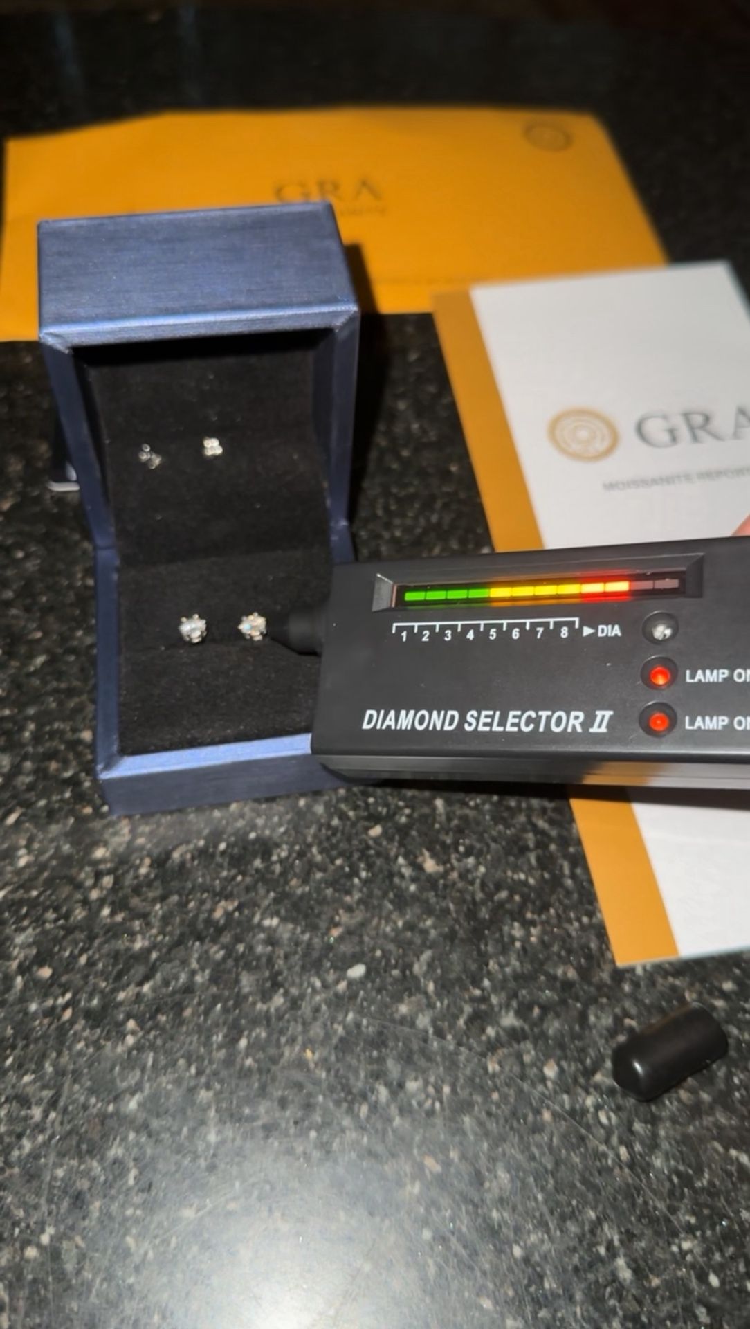 Moissanite Diamond earrings