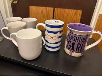 Mugs/coffee cups variety