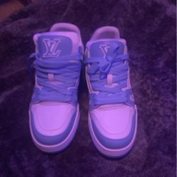 louis-vuitton trainer sneakers size 9