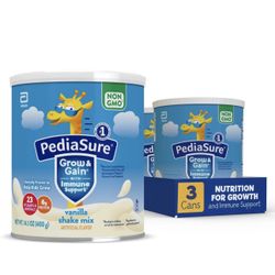 Pediasure Grow And Gain Vanilla Powder 14.1 Oz