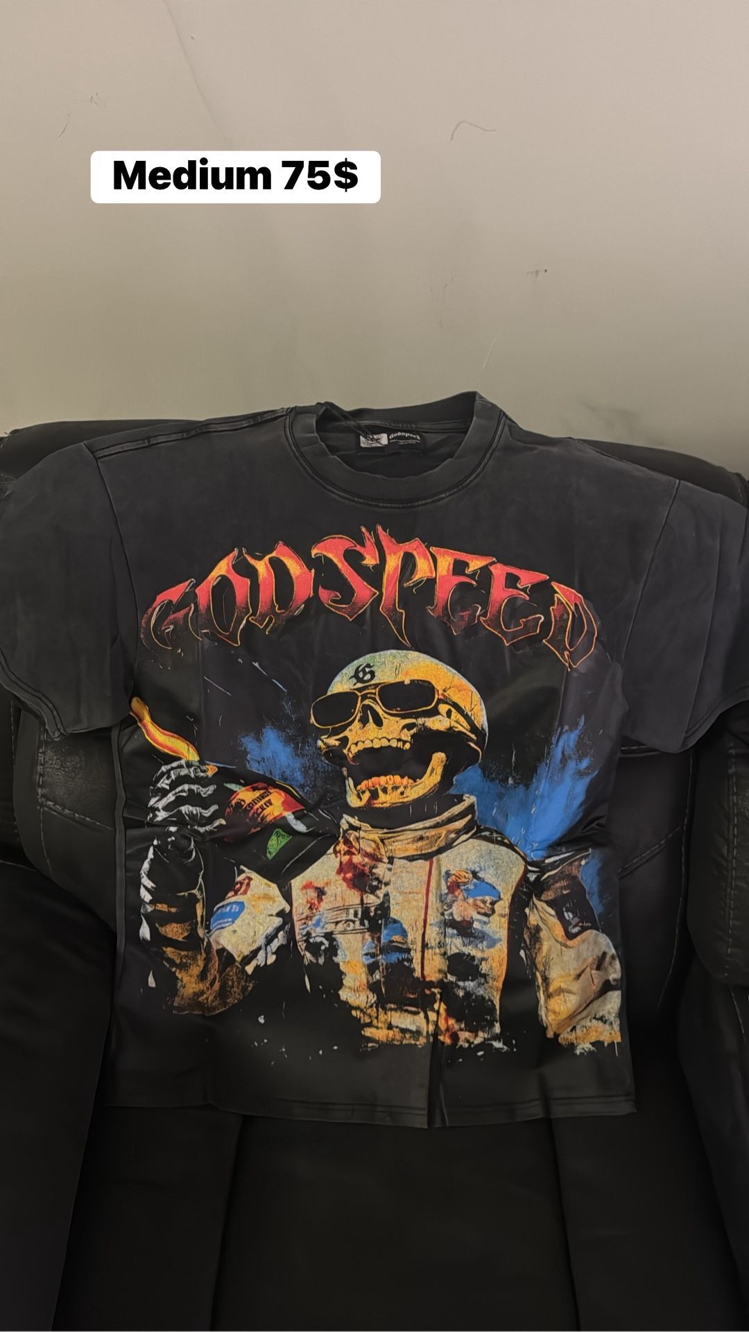 Godspeed Graphic Shirt Size Medium 